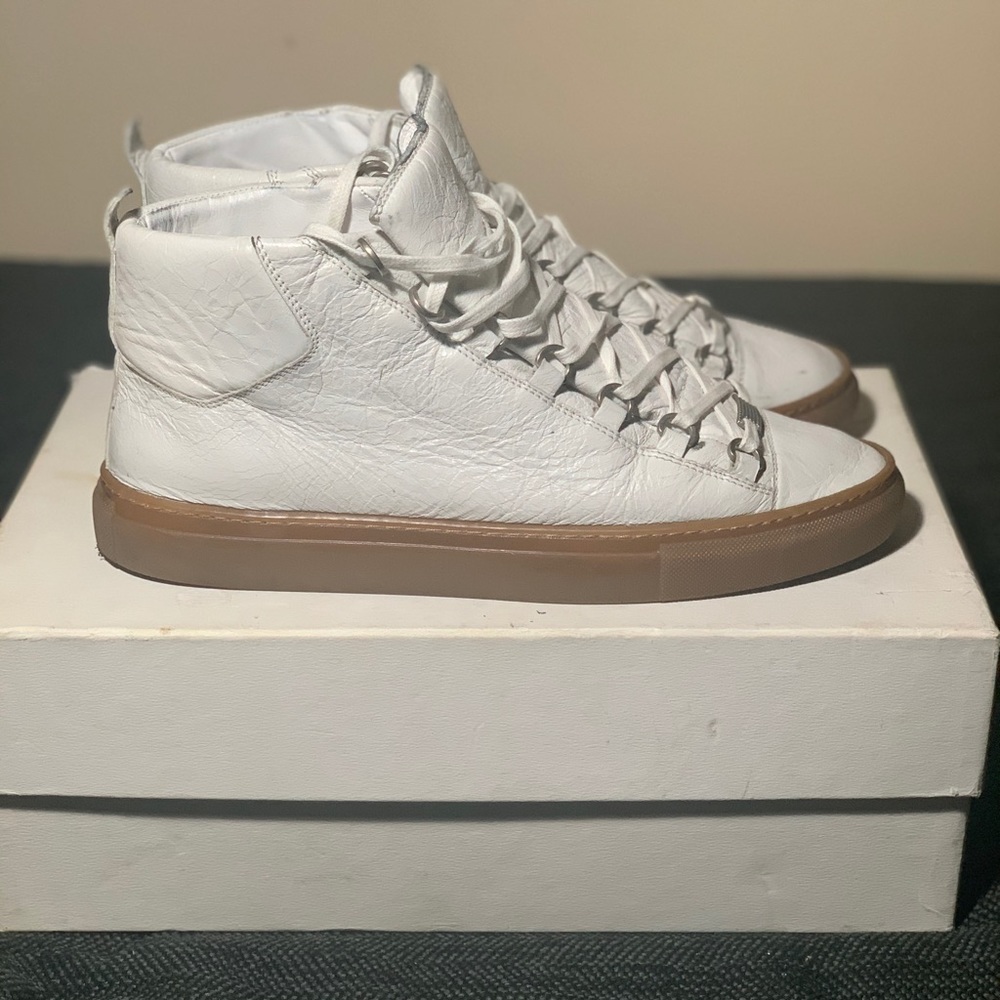 Balenciaga High Sneakers Extra Blanc